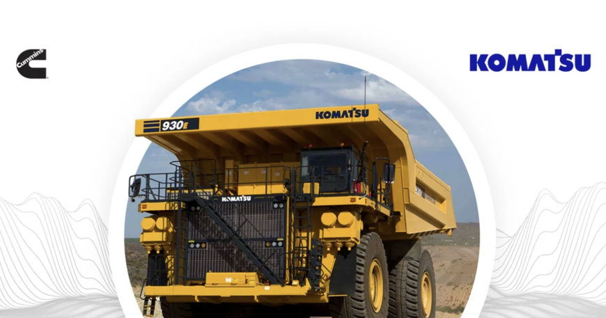 CUMMINS AND KOMATSU TO COLLABORATE ON ADVANCING DEVELOPMENT OF ZERO EMISSIONS MINING HAUL TRUCKS